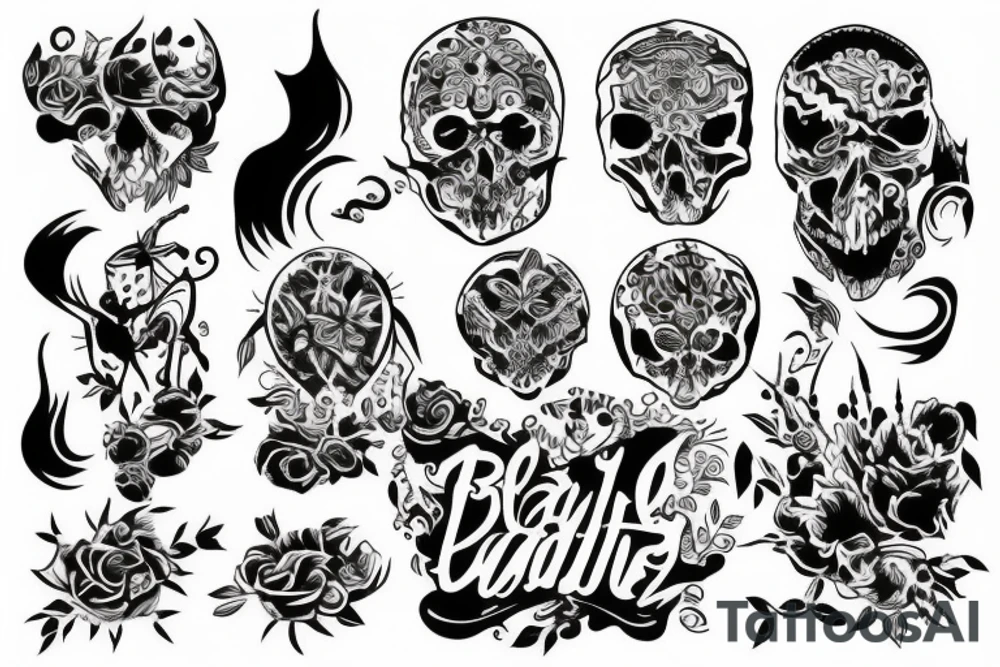 tattoo for 5 different people tattoo idea