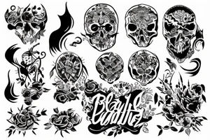 tattoo for 5 different people tattoo idea