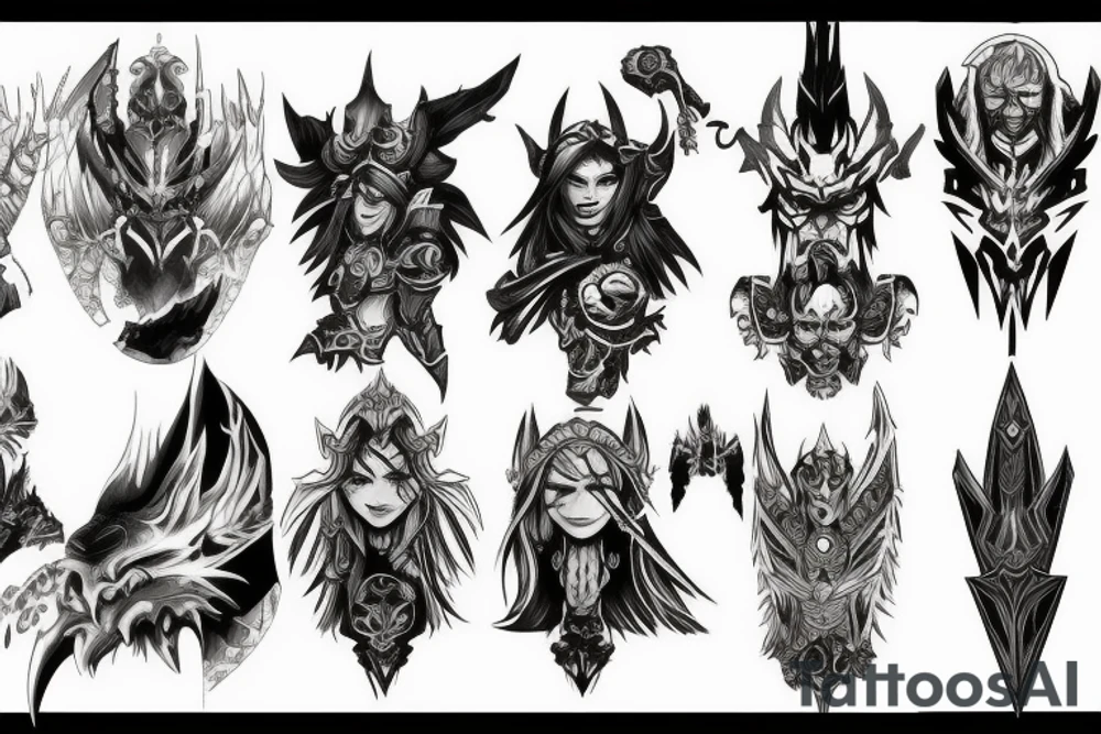 World of warcraft tattoo idea