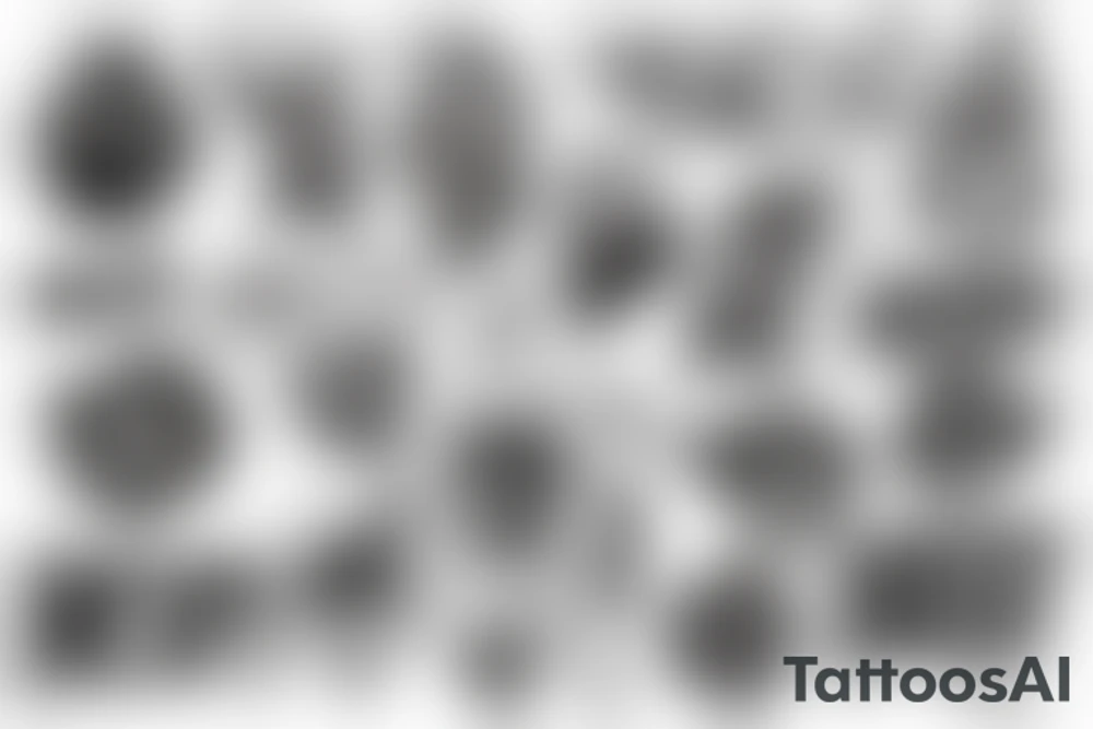 something connected with music, ukrainian rock band „Nervy” tattoo idea