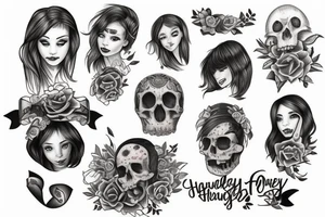 Daughter Hadley family tattoo idea