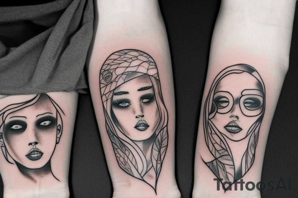 Daughter Hadley family tattoo idea