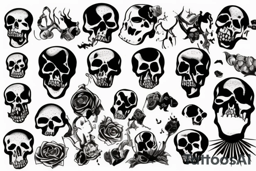 death tattoo idea