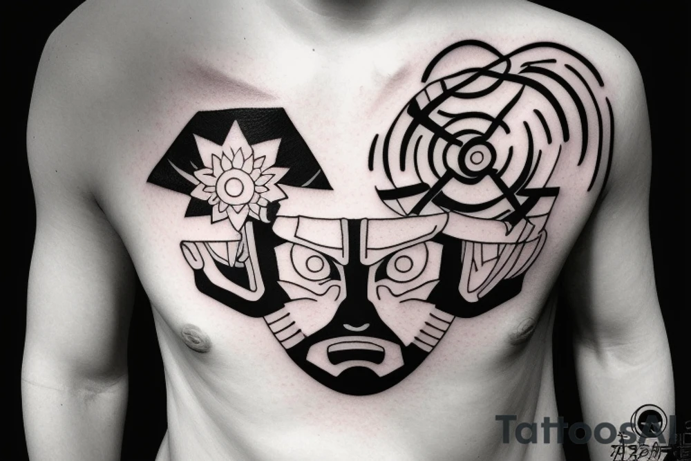 Minimalistic Naruto themed tattoo tattoo idea