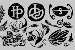 Sleep Token logo tattoo idea