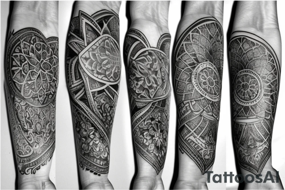 Taj Mahal tattoo idea