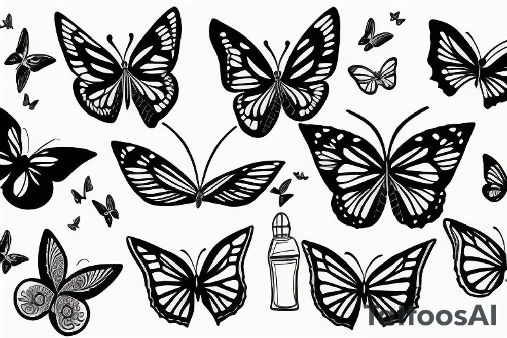 Butterfly tattoo idea