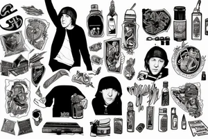 elliott smith either or tattoo idea