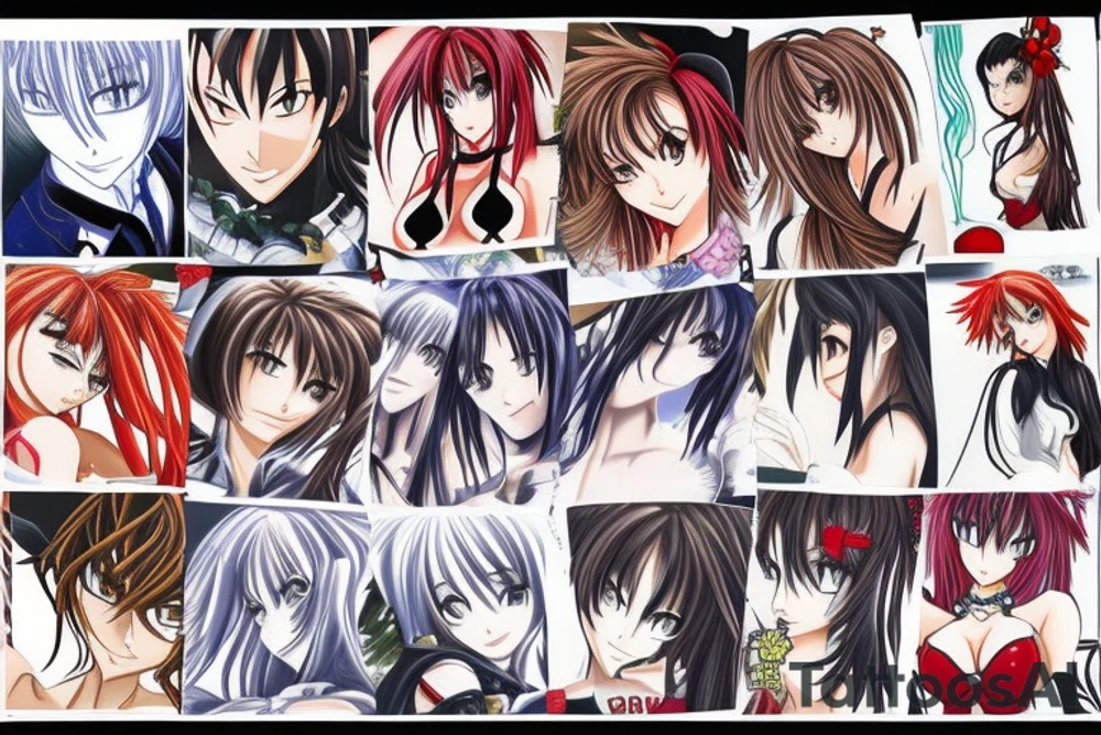 High school dxd tattoo idea