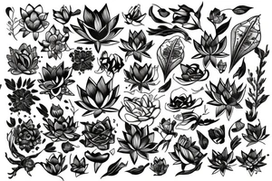 Lotus tattoo idea