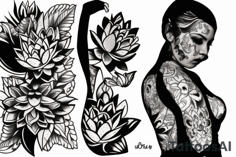 Lotus tattoo idea