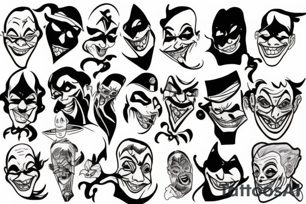 Joker tattoo idea