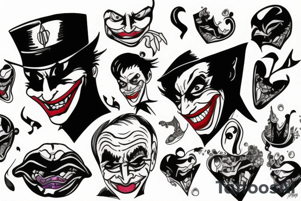 Joker tattoo idea