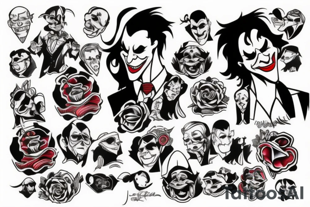 Joker tattoo idea