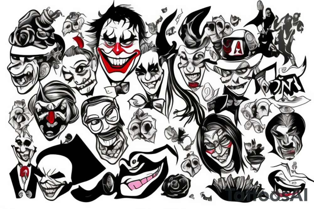 Joker tattoo idea