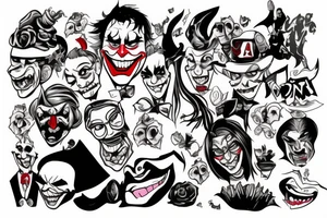 Joker tattoo idea