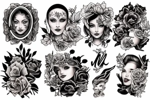 Mom tribute tattoo idea