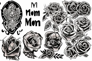 Mom tribute tattoo idea