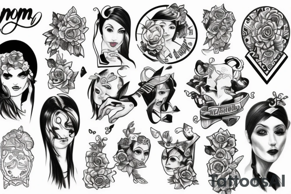 Mom tribute tattoo idea
