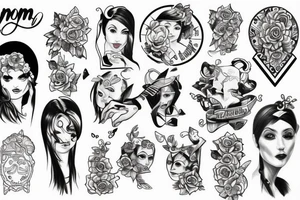 Mom tribute tattoo idea