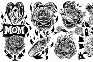 Mom tribute tattoo idea