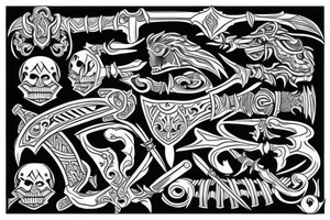 sword tattoo idea