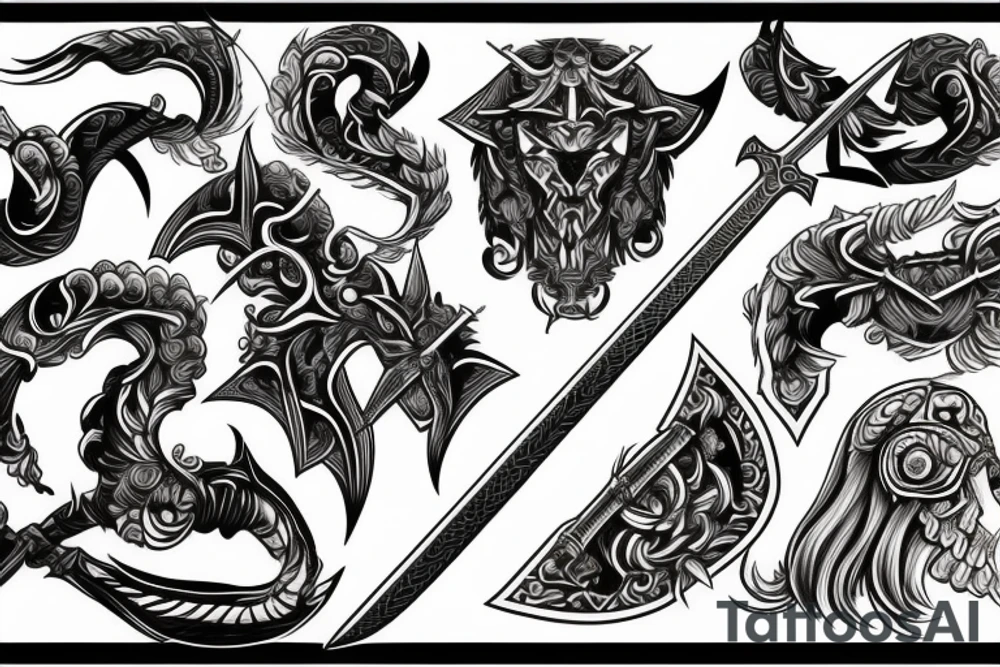 sword tattoo idea