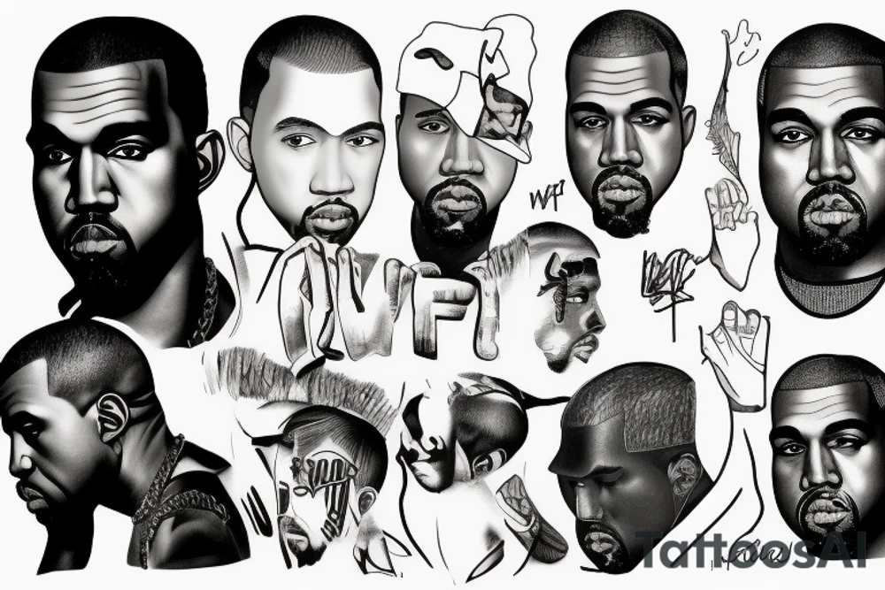 Kanye west tattoo idea