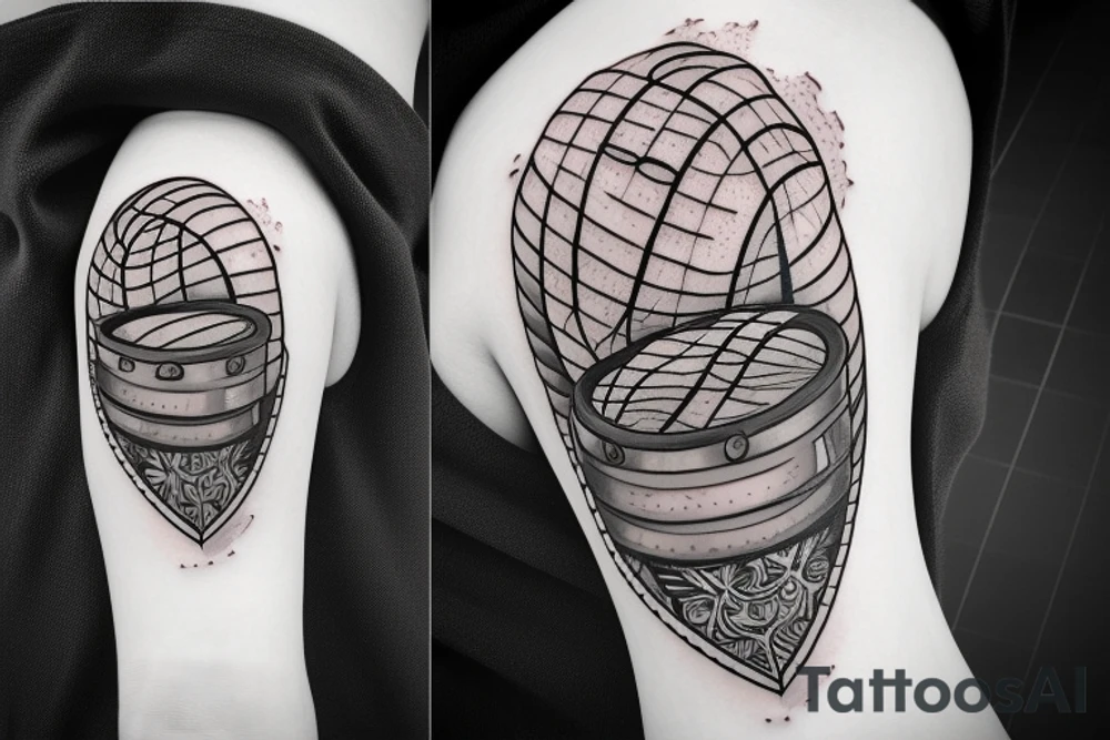 Basketball tattoo idea