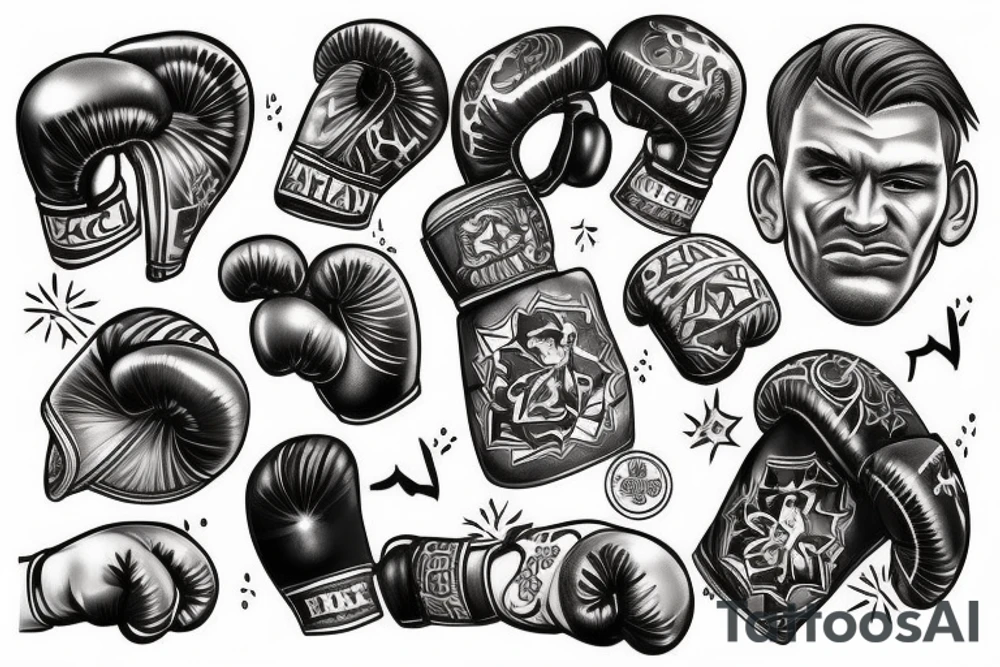 boxing tattoo idea