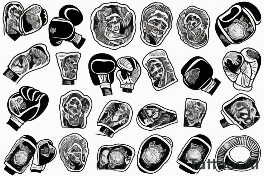 boxing tattoo idea