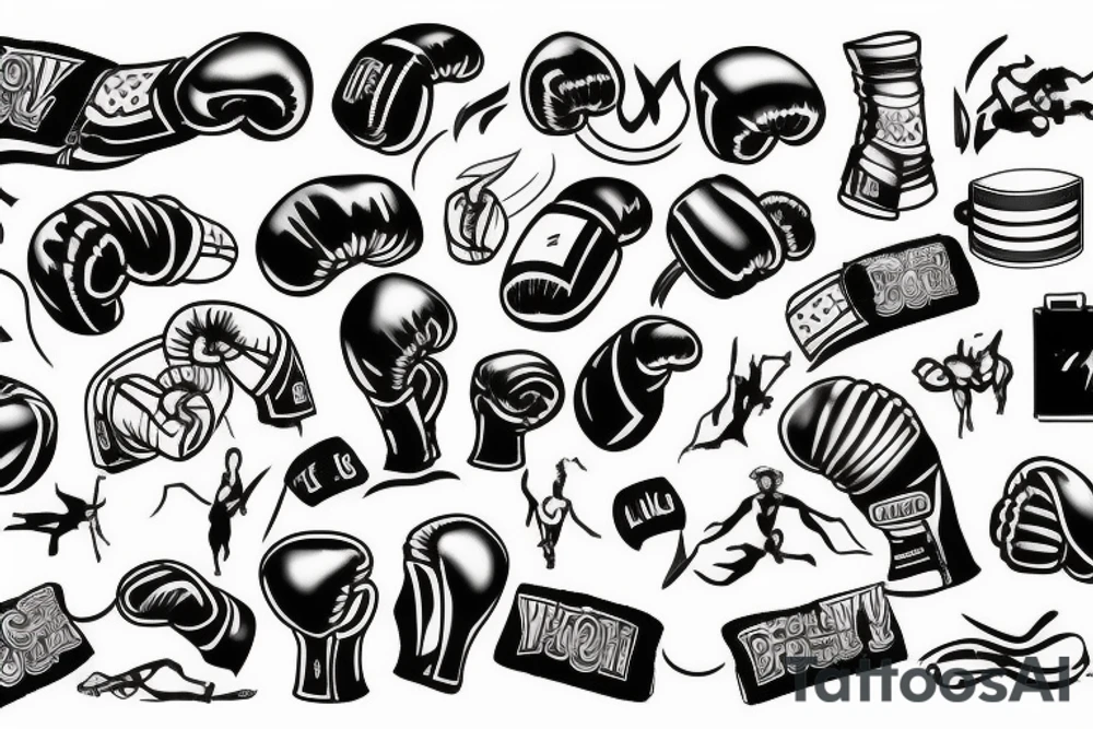 boxing tattoo idea