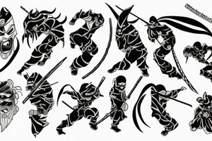 Ninja tattoo idea