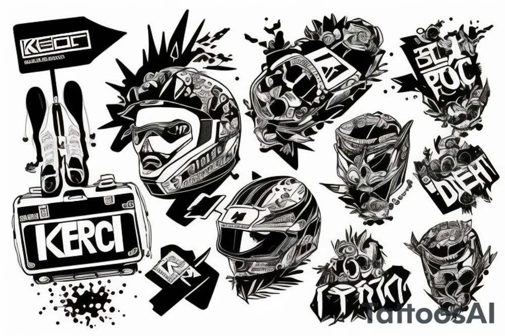 Ken Block tattoo idea