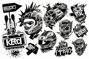 Ken Block tattoo idea