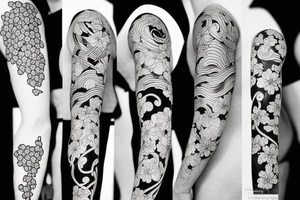 sakura tattoo idea