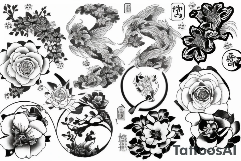 sakura tattoo idea