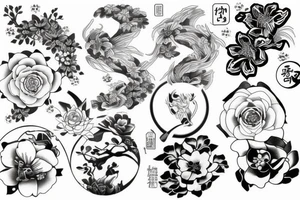 sakura tattoo idea