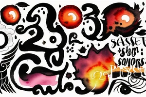 The number 29 plus something involving a sunset tattoo idea