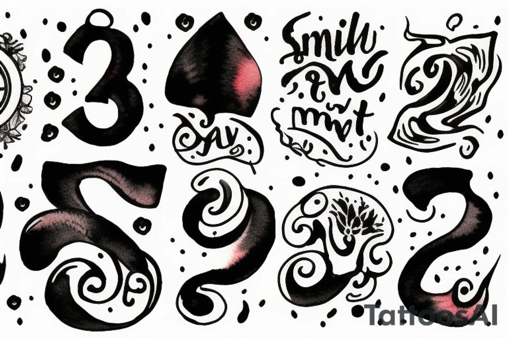 The number 29 plus something involving a sunset, something basic and small tattoo idea The number 29 plus something involving a sunset, something basic and small tattoo idea