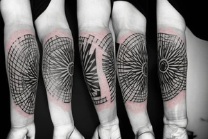 The number 29 plus something involving a sunset, something basic and small tattoo idea
