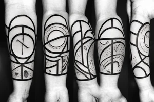 The number 29 plus something involving a sunset, something basic and small tattoo idea
