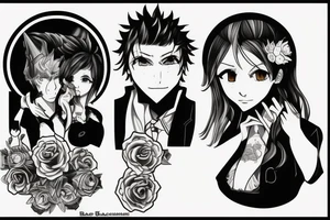 Isaac and miria from baccano tattoo idea