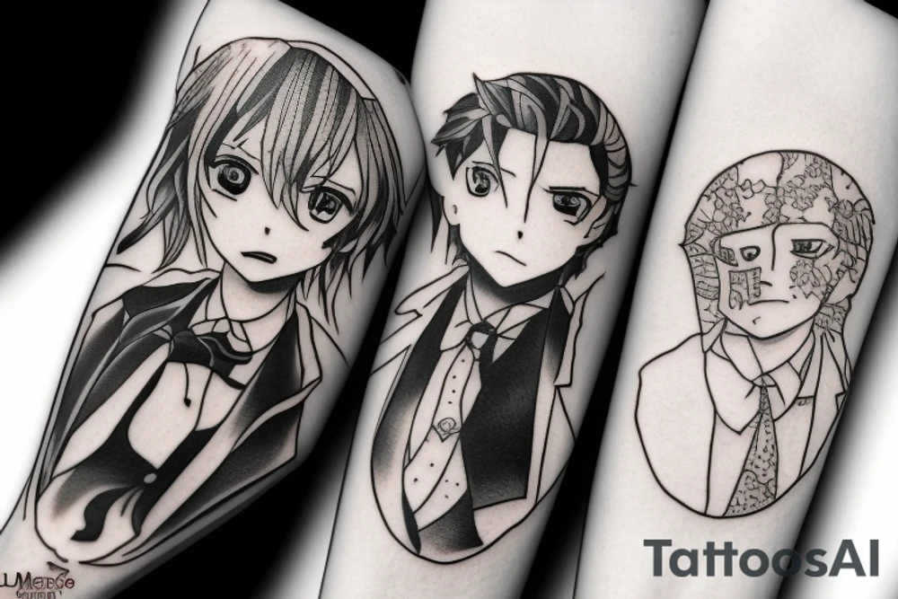 Isaac and miria from baccano tattoo idea