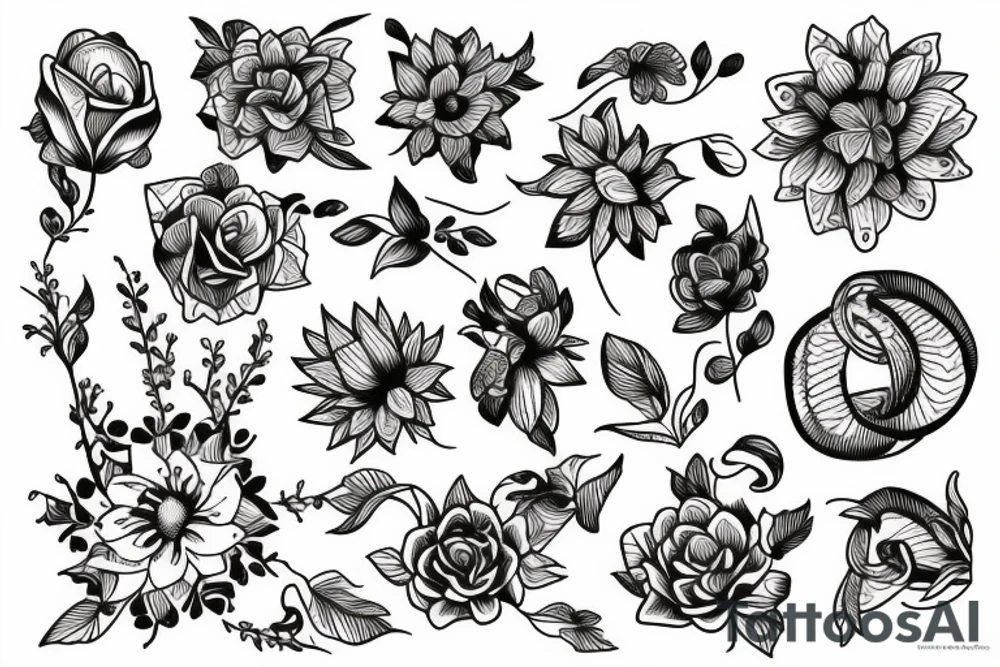 all flowers in time bend towards the sun tattoo idea