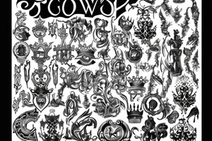 G, Crown ( G under the Crown) tattoo idea