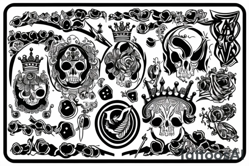 G, Crown ( G under the Crown) tattoo idea
