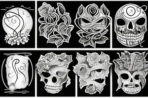 Lamp and lighting tattoo idea
