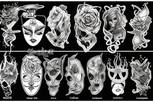 Lamp and lighting tattoo idea