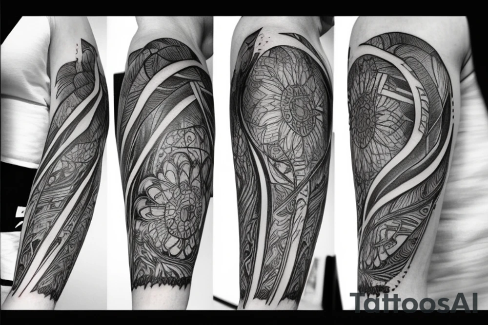 Lamp and lighting tattoo idea